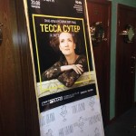 Poster at the door
