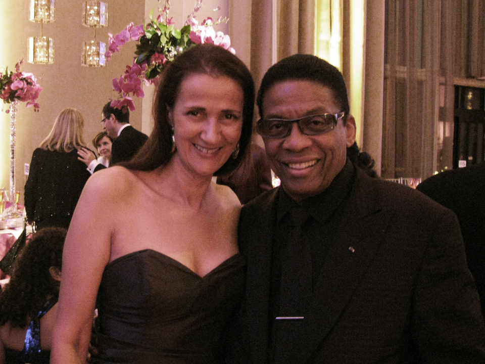 w/ Herbie Hancock at Kennedy Center Honors Tessa Souter